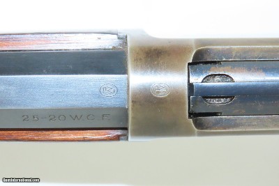 c1910 WINCHESTER Model 1892 Lever Action RIFLE .25-20 C&R Octagonal BarrelPre-WORLD WAR I Era Lever Action Made in 1910 - Image 10 of 21