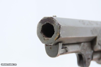 GUSTAVE YOUNG FACTORY ENGRAVED Antique COLT Model 1849 .31 Caliber Revolver With Nickel Finish & IVORY GRIP - Image 9 of 19