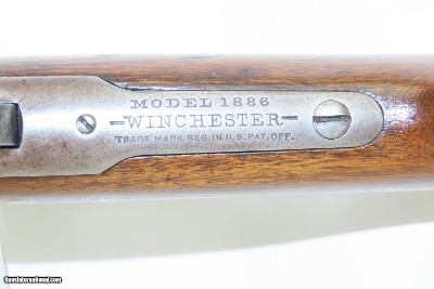 c1918 WINCHESTER M1886 “LIGHTWEIGHT” Lever Action TAKEDOWN .33 WCF Repeater WORLD WAR I Era Hunting/Sporting TAKEDOWN RIFLE - Image 11 of 20