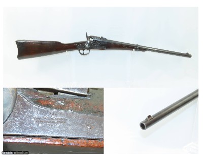 Scarce CIVIL WAR Antique JOSLYN ARMS U.S. M1862 CAVALRY Saddle Ring Carbine
Scarce 1 of 3,500 UNION ARMY Carbines Made