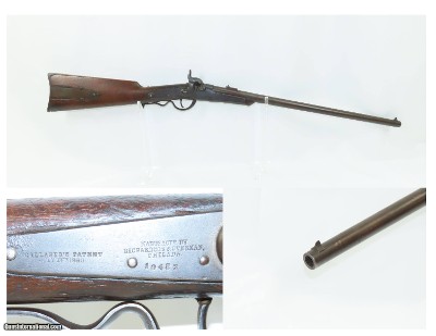 CIVIL WAR Antique RICHARDSON & OVERMAN .50 GALLAGER Saddle Ring Carbine
Union Carbine Invented in South Carolina!