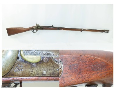RIFLED & SIGHTED Antique U.S. SPRINGFIELD ARMORY M1840 Conversion MUSKET
CIVIL WAR Musket Used by Both CONFEDERATE & UNION