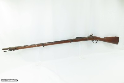 RIFLED & SIGHTED Antique U.S. SPRINGFIELD ARMORY M1840 Conversion MUSKETCIVIL WAR Musket Used by Both CONFEDERATE & UNION - Image 14 of 19