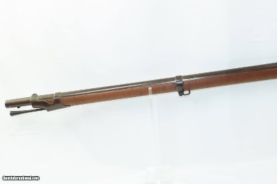 RIFLED & SIGHTED Antique U.S. SPRINGFIELD ARMORY M1840 Conversion MUSKETCIVIL WAR Musket Used by Both CONFEDERATE & UNION - Image 17 of 19