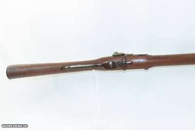 RIFLED & SIGHTED Antique U.S. SPRINGFIELD ARMORY M1840 Conversion MUSKETCIVIL WAR Musket Used by Both CONFEDERATE & UNION - Image 8 of 19