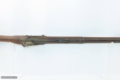 RIFLED & SIGHTED Antique U.S. SPRINGFIELD ARMORY M1840 Conversion MUSKETCIVIL WAR Musket Used by Both CONFEDERATE & UNION - Image 11 of 19