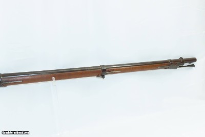 RIFLED & SIGHTED Antique U.S. SPRINGFIELD ARMORY M1840 Conversion MUSKETCIVIL WAR Musket Used by Both CONFEDERATE & UNION - Image 5 of 19