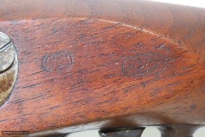 RIFLED & SIGHTED Antique U.S. SPRINGFIELD ARMORY M1840 Conversion MUSKETCIVIL WAR Musket Used by Both CONFEDERATE & UNION - Image 13 of 19