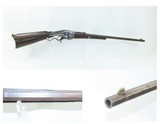 c1877 mfr Antique EVANS “NEW MODEL” .44 Lever Action Rifle Octagonal Barrel SCARCE Maine Manufactured 28-Round Repeater