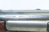 Antique SPRINGFIELD U.S. M1896 KRAG-JORGENSEN .30 ARMY BA Sporting RifleU.S. Marked SPANISH-AMERICAN WAR Era Rifle - 11 of 17