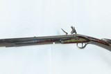 NEW ENGLAND Style Antique FLINTLOCK Long Rifle w/H. W. MORTIMER & Son Lock
ENGRAVED German Silver Hardware, BRITISH PROOFED Barrel - 18 of 23