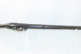 NEW ENGLAND Style Antique FLINTLOCK Long Rifle w/H. W. MORTIMER & Son Lock
ENGRAVED German Silver Hardware, BRITISH PROOFED Barrel - 12 of 23