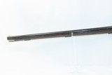 NEW ENGLAND Style Antique FLINTLOCK Long Rifle w/H. W. MORTIMER & Son Lock
ENGRAVED German Silver Hardware, BRITISH PROOFED Barrel - 19 of 23