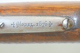 c1882 mfr. Antique WINCHESTER Model 1876 .45-60 WCF Lever Action RIFLE
Large Bore Classic with Octagonal Barrel! - 12 of 21