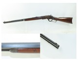 1912 mfr. WINCHESTER Model 1873 .32-20 WCF C&R Octagonal Barrel Crescent BP “The Gun That Won the West”