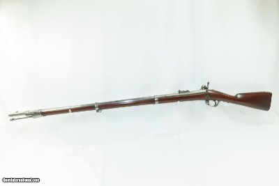 CIVIL WAR Antique Belgian J.J. GERARD .58 Percussion RIFLE-MUSKET.58 Caliber Imported by both NORTH & SOUTH - Image 17 of 22