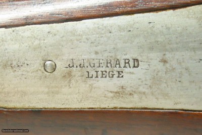CIVIL WAR Antique Belgian J.J. GERARD .58 Percussion RIFLE-MUSKET.58 Caliber Imported by both NORTH & SOUTH - Image 6 of 22