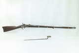 Scarce CIVIL WAR Era Antique E. ROBINSON U.S. M1861 Rifle-MUSKET w/BAYONET
1864 Dated .58 Caliber Contract Model Musket - 2 of 21