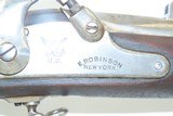 Scarce CIVIL WAR Era Antique E. ROBINSON U.S. M1861 Rifle-MUSKET w/BAYONET
1864 Dated .58 Caliber Contract Model Musket - 6 of 21