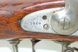 1864 Antique CIVIL WAR Springfield U.S. Model 1863 RIFLE-MUSKET .58 Perc.
Made at the SPRINGFIELD ARMORY Circa 1864 - 19 of 20