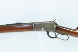 Lettered WINCHESTER M1892 Lever Action .38-40 WCF Rifle C&R “THE RIFLEMAN”
1905 mfr. Octagonal Barrel, Crescent Butt Plate - 4 of 21