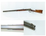 Lettered WINCHESTER M1892 Lever Action .38-40 WCF Rifle C&R “THE RIFLEMAN”
1905 mfr. Octagonal Barrel, Crescent Butt Plate