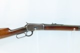 Lettered WINCHESTER M1892 Lever Action .38-40 WCF Rifle C&R “THE RIFLEMAN”
1905 mfr. Octagonal Barrel, Crescent Butt Plate - 17 of 21