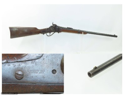 Antique SHARPS New Model 1863 .50-70 GOVT SADDLE RING CAVALRY CARBINE CIVIL WAR, INDIAN WARS & WILD WEST ICON