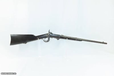 c1864 mfr. CIVIL WAR Antique U.S. BURNSIDE SADDLE RING CAVALRY CARBINE .54Used by MI, IN, OH, IL, NJ, PA, WV Cavalries! - Image 2 of 19