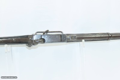 c1864 mfr. CIVIL WAR Antique U.S. BURNSIDE SADDLE RING CAVALRY CARBINE .54Used by MI, IN, OH, IL, NJ, PA, WV Cavalries! - Image 12 of 19
