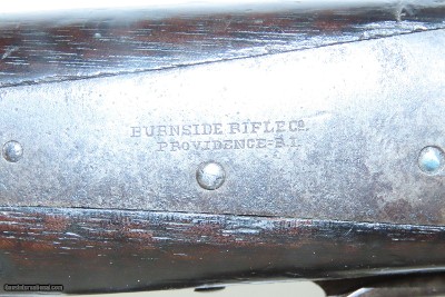c1864 mfr. CIVIL WAR Antique U.S. BURNSIDE SADDLE RING CAVALRY CARBINE .54Used by MI, IN, OH, IL, NJ, PA, WV Cavalries! - Image 6 of 19