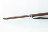 NEW JERSEY Militia Antique CIVIL WAR Springfield U.S. M1863 RIFLE-MUSKET
Model 1863 PERCUSSION MUSKET with LEATHER SLING - 17 of 19