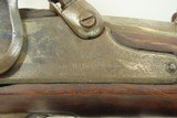 NEW JERSEY Militia Antique CIVIL WAR Springfield U.S. M1863 RIFLE-MUSKET
Model 1863 PERCUSSION MUSKET with LEATHER SLING - 6 of 19