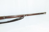 NEW JERSEY Militia Antique CIVIL WAR Springfield U.S. M1863 RIFLE-MUSKET
Model 1863 PERCUSSION MUSKET with LEATHER SLING - 5 of 19