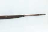 NEW JERSEY Militia Antique CIVIL WAR Springfield U.S. M1863 RIFLE-MUSKET
Model 1863 PERCUSSION MUSKET with LEATHER SLING - 9 of 19