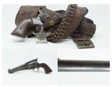 Antique REMINGTON Model 1875 Single Action Army Revolver .44-40 WCF With H.H. HEISER of DENVER, COLORADO HOLSTER RIG - 17 of 21