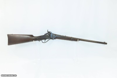 Antique SHARPS New Model 1863 .50-70 GOVT CAVALRY CARBINE SADDLE RING 1860s CIVIL WAR & WILD WEST US ARMY - Image 2 of 19