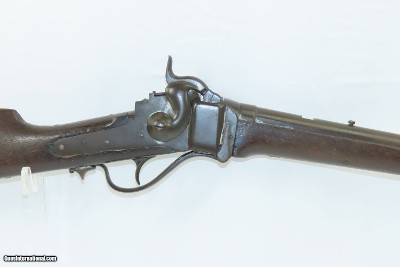 Antique SHARPS New Model 1863 .50-70 GOVT CAVALRY CARBINE SADDLE RING 1860s CIVIL WAR & WILD WEST US ARMY - Image 4 of 19