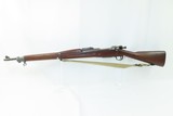 World War II U.S. SPRINGFIELD M1903 .30-06 Bolt Action C&R MILITARY Rifle
With “HS / 10-44” Marked Barrel & CANVAS SLING - 13 of 19