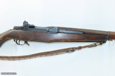 WORLD WAR II Era SPRINGFIELD U.S. M1 GARAND .30-06 C&R Rifle JEEP SCABBARDSLING & “J.Q.M.D./1942/JB” Marked JEEP SCABBARD - Image 6 of 18