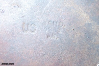 WORLD WAR II Era SPRINGFIELD U.S. M1 GARAND .30-06 C&R Rifle JEEP SCABBARDSLING & “J.Q.M.D./1942/JB” Marked JEEP SCABBARD - Image 3 of 18