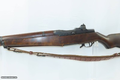 WORLD WAR II Era SPRINGFIELD U.S. M1 GARAND .30-06 C&R Rifle JEEP SCABBARDSLING & “J.Q.M.D./1942/JB” Marked JEEP SCABBARD - Image 17 of 18