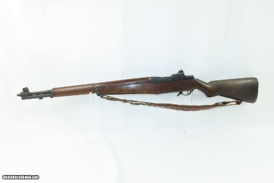 WORLD WAR II Era SPRINGFIELD U.S. M1 GARAND .30-06 C&R Rifle JEEP SCABBARDSLING & “J.Q.M.D./1942/JB” Marked JEEP SCABBARD - Image 15 of 18
