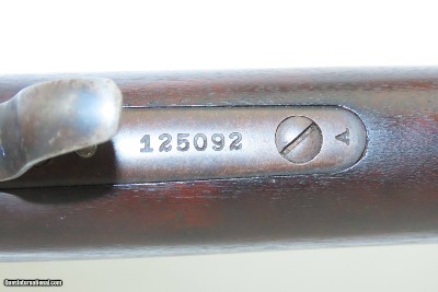 U.S. ORDNANCE FLAMING BOMB WINCHESTER M1885 .22 WINDER Training Musket C&RU.S. MILITARY TRAINER Chambered in .22 Short RF - Image 8 of 20