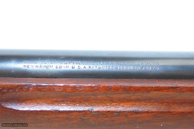 U.S. ORDNANCE FLAMING BOMB WINCHESTER M1885 .22 WINDER Training Musket C&RU.S. MILITARY TRAINER Chambered in .22 Short RF - Image 6 of 20