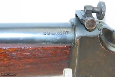 U.S. ORDNANCE FLAMING BOMB WINCHESTER M1885 .22 WINDER Training Musket C&RU.S. MILITARY TRAINER Chambered in .22 Short RF - Image 7 of 20