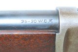 c1914 mfr. WINCHESTER Model 1892 Lever Action RIFLE in .25-20 WCF C&R WWI
WORLD WAR I Era Lever Action Made in 1914 - 6 of 21