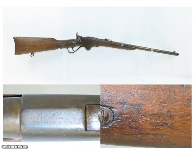 Iconic CIVIL WAR/FRONTIER Antique Model 1860 SPENCER SADDLE RING Carbine
Early Repeater Famous During CIVIL WAR & WILD WEST