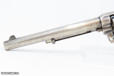 Antique GOVT RINALDO A. CARR Inspected U.S. CAVALRY Model COLT SAA Revolver Antique U.S. Colt Contract Made in 1891 - Image 5 of 20