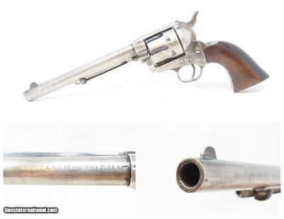 Antique GOVT RINALDO A. CARR Inspected U.S. CAVALRY Model COLT SAA Revolver Antique U.S. Colt Contract Made in 1891